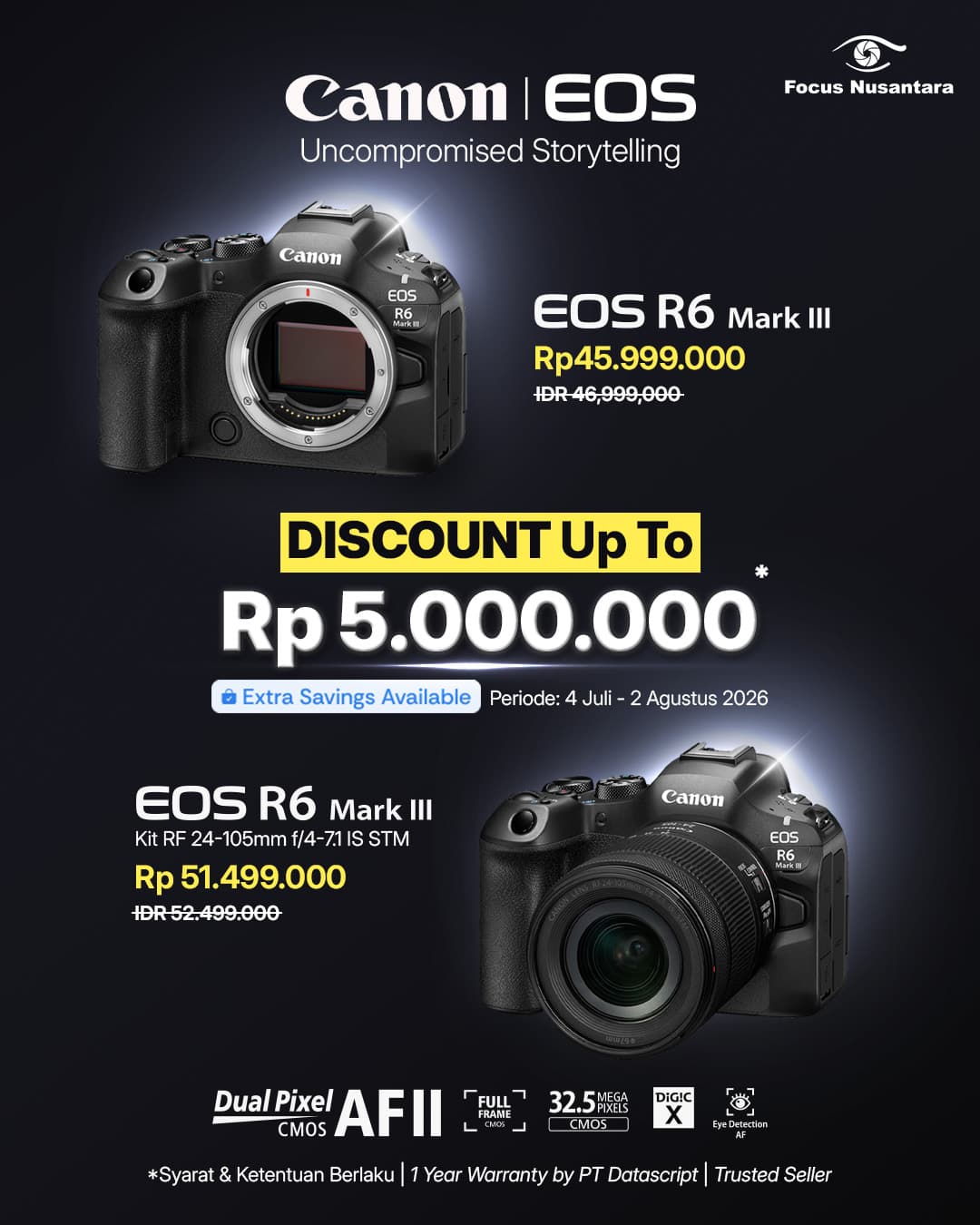Canon EOS R6 III - Juli