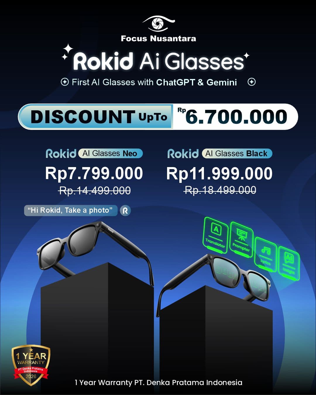 Rokid Ai Glasses