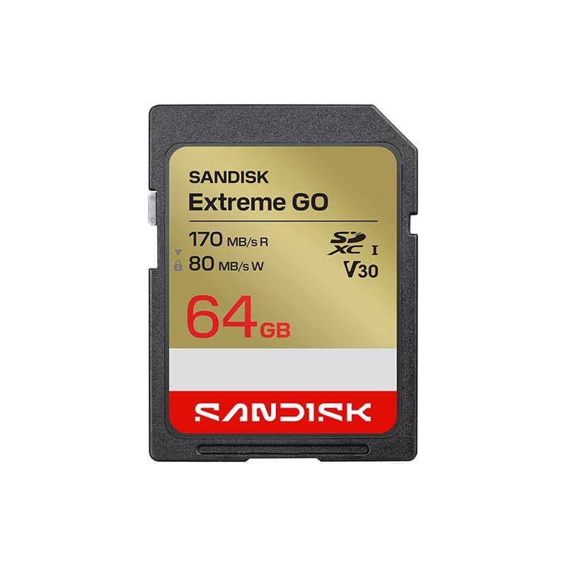 SANDISK Extreme GO SDXC UHS-I 64 GB (170Mbps/80Mbps)