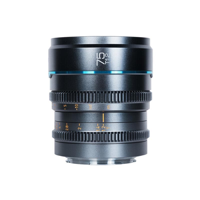SIRUI Nightwalker 75mm T1.2 S35 Manual Focus Cine Lens (MFT Mount) Metal